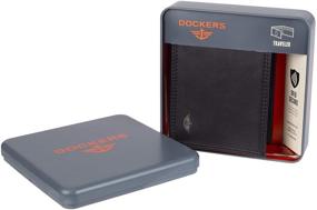 img 1 attached to Enhanced Blocking Capacity: Dockers Leather Bifold for Wallets, Card Cases & Money Organizers