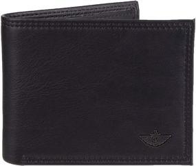 img 4 attached to Enhanced Blocking Capacity: Dockers Leather Bifold for Wallets, Card Cases & Money Organizers