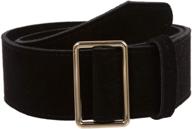 👗 womens waist pull through prong less holes: the ideal belt accessory for women logo