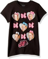 nickelodeon girls faces sleeve t shirt girls' clothing logo