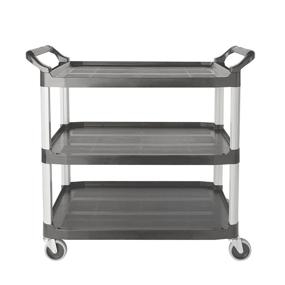 img 3 attached to 🧽 Rubbermaid Commercial FG409100GRAY Open Sided Service Solution
