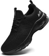 👟 advanced comfort and performance: auperf women's air running sneakers for gym, sports, and tennis logo