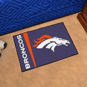 img 2 attached to 🏈 Фанатские коврики NFL Denver Broncos FanMats с нейлоновым лицом - 8229: Премиум дух команды для вашего дома