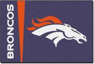 🏈 фанатские коврики nfl denver broncos fanmats с нейлоновым лицом - 8229: премиум дух команды для вашего дома логотип