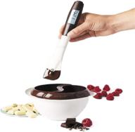 🍬 mastrad candy thermometer spatula: 2-in-1 probe and digital thermospatula - spatula with built-in thermometer for accurate control of candy, jelly, and food temperature (up to 482°f) logo