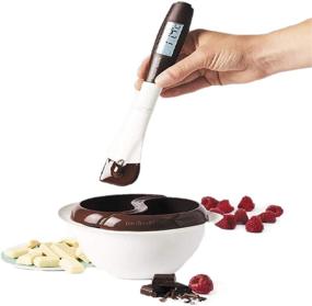 img 2 attached to 🍬 Mastrad Candy Thermometer Spatula: 2-in-1 Probe and Digital Thermospatula - Spatula with Built-In Thermometer for Accurate Control of Candy, Jelly, and Food Temperature (Up To 482°F)