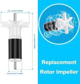 img 3 attached to Fountain Submersible Replacement Impeller Hydroponics Fish & Aquatic Pets