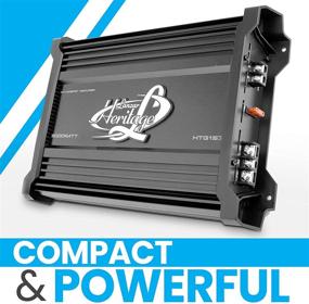 img 1 attached to 🚗 Lanzar Amplifier HTG157: Monoblock Car Audio Amplifier - 3000W | 2 Ohm | MOSFET | RCA Input | Bass Boost | Crossover Network | BLACK