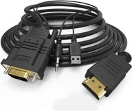 🔌усовершенствованная связь: vga к hdmi адаптерный кабель для безшовной интеграции дисплея. логотип