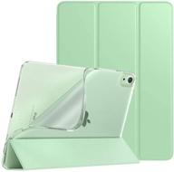 📱 timovo case - slim translucent green cover for ipad air 4th gen (10.9-inch, 2020) with auto wake/sleep feature logo