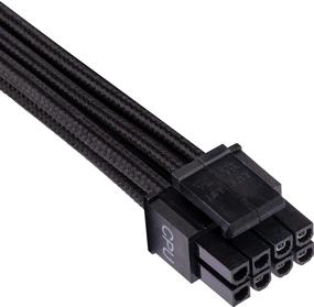 img 2 attached to 💥 Повысьте свою Corsair PSU: CORSAIR Premium Individually Sleeved PSU Cables Pro Kit в элегантном черном цвете - 2 года гарантии включены.