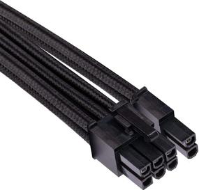 img 1 attached to 💥 Повысьте свою Corsair PSU: CORSAIR Premium Individually Sleeved PSU Cables Pro Kit в элегантном черном цвете - 2 года гарантии включены.