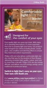 img 2 attached to 💡 Philips LED 556928 Flicker-Free EyeComfort Bulb