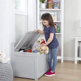 img 3 attached to Melissa & Doug Wooden Storage: Easy Assembly for Organizing