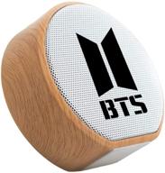 продукция высшего качества kpop bts: элегантный деревянный bluetooth-динамик для подарков фанатам (army) логотип