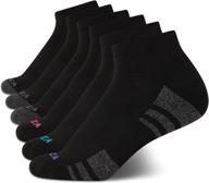 🧦 nautica women's comfort cushioned quarter cut moisture control athletic socks (6 pack): stay comfortable and dry during workouts! логотип