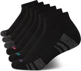 img 4 attached to 🧦 Nautica Women's Comfort Cushioned Quarter Cut Moisture Control Athletic Socks (6 Pack): Stay Comfortable and Dry during Workouts!