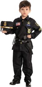 img 2 attached to 👮 Deluxe Premium Child Police Costume