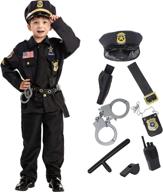 👮 deluxe premium child police costume logo