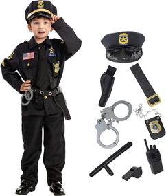 img 4 attached to 👮 Deluxe Premium Child Police Costume