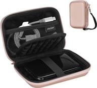 📁 procase portable hard drive case - rosegold, fits canvio basics, wd elements, my passport, seagate backup plus, usb 3.0, 2.5" external hard drive (1tb 2tb 3tb 4tb) логотип