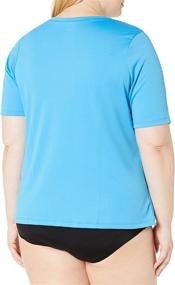 img 1 attached to 👚 Kanu Surf Women's Solid Rashguard in Clothing for Women