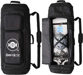 img 4 attached to 🛹 Ultimate Transport Solution: GoRide Elite Electric Longboard Skateboard Backpack Bag with Laptop Holder