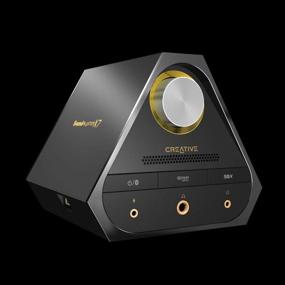 img 2 attached to Улучшите свой аудиоопыт с Creative Sound Blaster X7 - усилителем наушников USB DAC с высоким разрешением 600 ом.