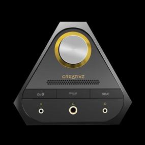 img 4 attached to Улучшите свой аудиоопыт с Creative Sound Blaster X7 - усилителем наушников USB DAC с высоким разрешением 600 ом.