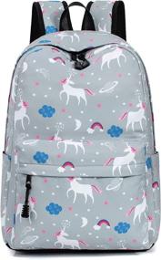 img 3 attached to Leaper Unicorn Backpack School Bookbag