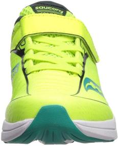 img 3 attached to 👟 Saucony Kinvara Turquoise Little Girls' Athletic Sneaker Shoes