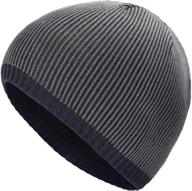 🧢 stay fashionable and warm with zlyc men's knit fisherman beanie hat – a stylish winter skull cap logo