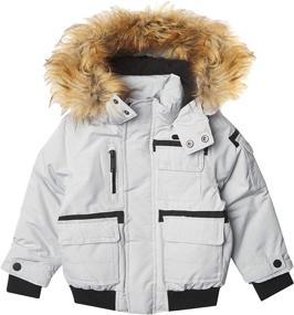 img 4 attached to 🧥 Rocawear Black Boys' Parka Bomber - Optimized for SEO