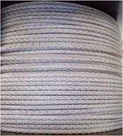 🔵 600 ft. spool of silver amsteel blue rope, 7/64 inch logo