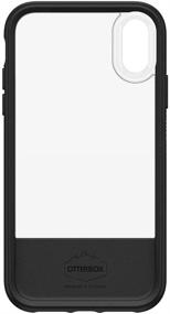 img 2 attached to 📱 Stylish and Protective OtterBox STATEMENT SERIES for iPhone XR - Lucent Black: Clear/Black - Buy Now!