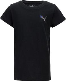 img 3 attached to PUMA Girls T Shirt Black XL