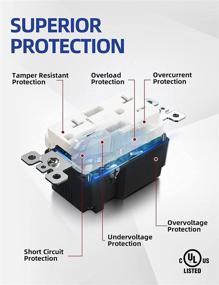 img 1 attached to 🔌 AIDA Charger Resistant Receptacle: Uncompromised Industrial Electrical Solution