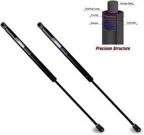 img 4 attached to 🚚 Beneges 2PCs Hood Lift Support Gas Spring Compatible with 2002-2008 Dodge Ram 1500 2500 3500, 2008-2010 Dodge Ram 4500 5500 - Front Hood Struts Shocks SG314036, 4364