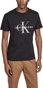 img 4 attached to 👕 Calvin Klein Monogram Sleeve T Shirt