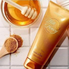 img 2 attached to 🍯 Oriflame Sweden Milk And Honey Gold Set Scrub: Luxurious 400 Ml Skincare Delight