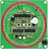 🔴 gikfun arduino diy timer practice board kit with 61 red led for electronic soldering - ek1904 logo