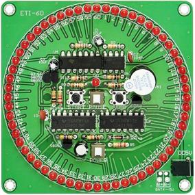 img 4 attached to 🔴 Gikfun Arduino DIY Timer Practice Board Kit with 61 Red LED for Electronic Soldering - EK1904