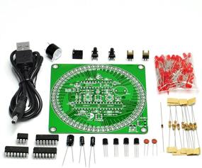 img 3 attached to 🔴 Gikfun Arduino DIY Timer Practice Board Kit with 61 Red LED for Electronic Soldering - EK1904