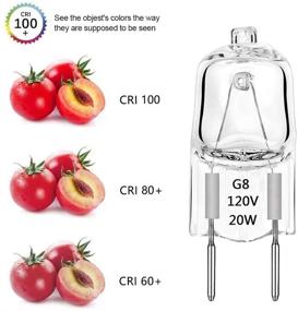 img 1 attached to 💡 Optimized Replacements for Dimmable Halogen Cabinet Lighting