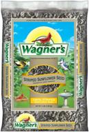🐦 wagner's 62028 striped sunflower seed wild bird food: premium 5.2 lb bag of nutritious delights logo