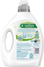 img 2 attached to 🌿 Free Clear Pure Biobased Liquid Laundry Detergent - Unscented and Hypoallergenic, 2X Concentrated, 84 Loads
