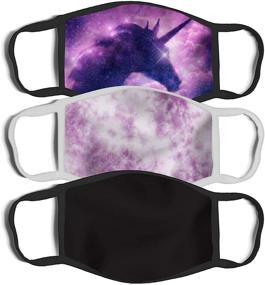 img 4 attached to Stay Stylish and Protected with the M4SK 5 Pack 3 Ply Mask Multi Boys' Accessories for Cold Weather!