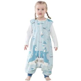 img 4 attached to 🛌 MICHLEY Wearable Blanket Sleeveless Sleeping Kids' Home Store: Cozy Comfort for Bedtime Bliss