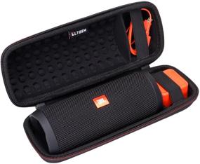 img 4 attached to LTGEM Ударопрочный чехол для водонепроницаемой портативной колонки JBL Flip 3 и 4