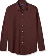 👔 cole haan burgundy men's performance buttondown clothing and shirts logo